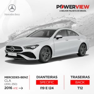 Palhetas CLA (200, 250) 2016 a 2026 Power View Original