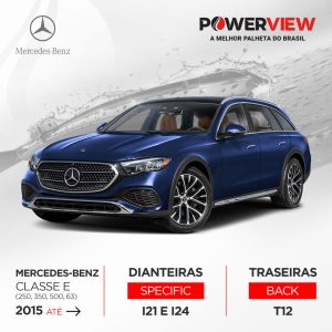 Palhetas Classe E (250, 350, 500, 63) 2015 a 2026 Power View Original