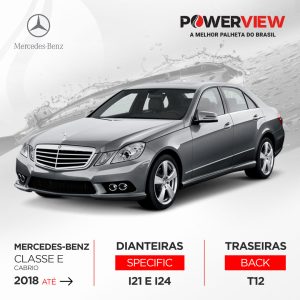 Palhetas Classe E Cabrio 2018 a 2026 Power View Original