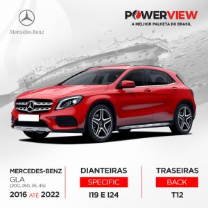 Palhetas GLA (200, 250, 35, 45) 2016 a 2022 Power View Original