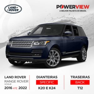 Palhetas Range Rover Vogue 2016 até 2022 Power View Original