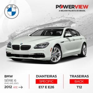 Palhetas Série 6 (640, 645, 650) 2012 a 2026 Power View Original