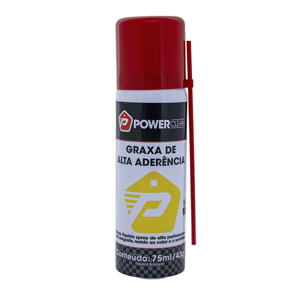 Graxa Líquida Spray Power Clean - 65ml 12 produto graxa liquida spray power clean 1 Power Clean