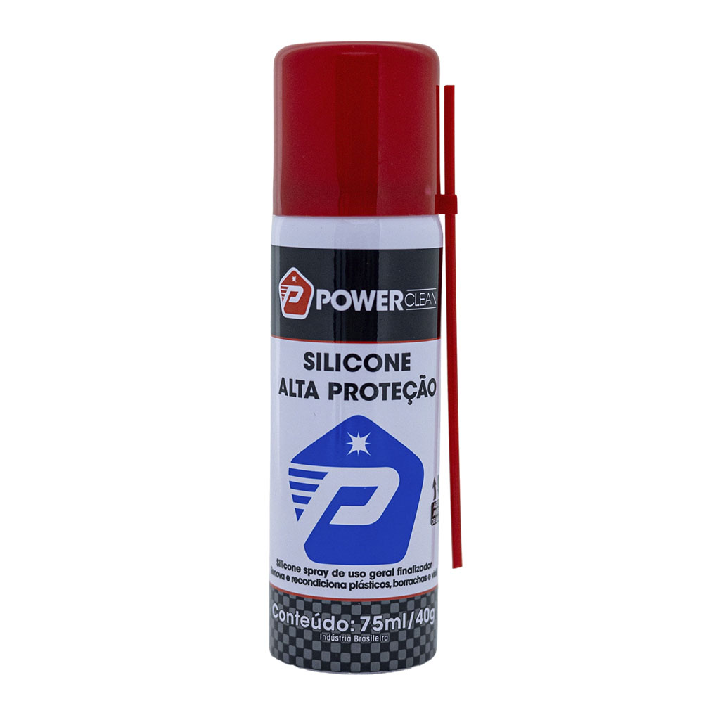 produto silicone automotivo spray power clean 1 2 Power Clean